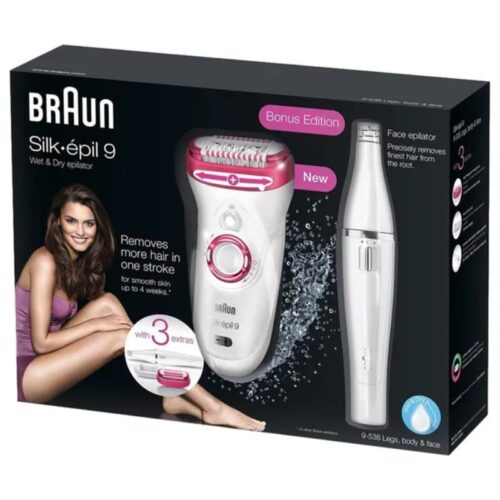 Braun Silk Epil 9 SE-9538 3-in-1 Boday Facial Epilator (2)