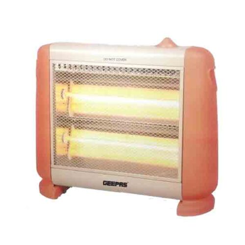 Geepas GQH9552P 400W/800W Halogen Heater