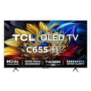 TCL 85C655 4K UHD Google TV frent