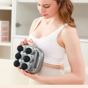 6 Heads Deep Tissue Massage Gun (20)