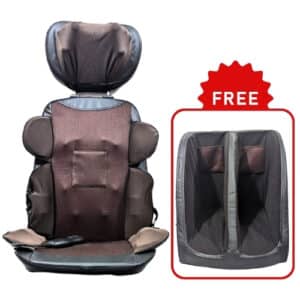 Imported 3 in 1 Head Back and Feet Massage Chair with Infrared Heat Therapy