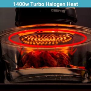 Geepas GH034048UK 1400W Turbo Halogen Oven (4)