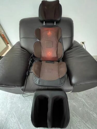 Imported 3 in 1 Head Back and Feet Massage Chair with Infrared Heat Therapy photo review