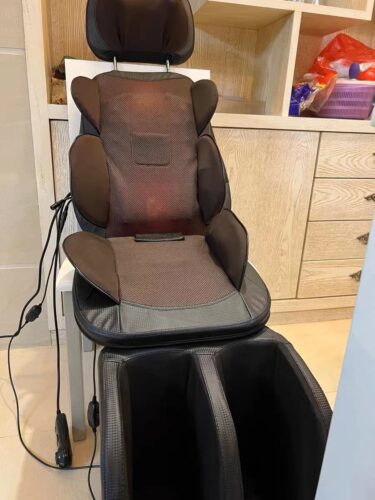 Imported 3 in 1 Head Back and Feet Massage Chair with Infrared Heat Therapy photo review