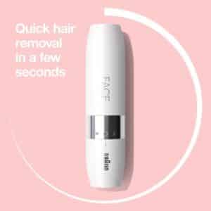 Braun Mini Face Shaver Hair Remover FS-1000 feature