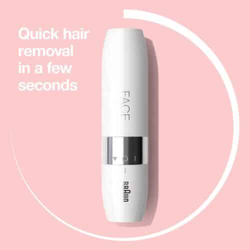 Braun Mini Face Shaver Hair Remover FS-1000 feature