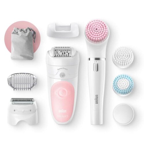 Braun Silk-épil 5 SE5-895 5-in-1 Epilator with Facial Spa