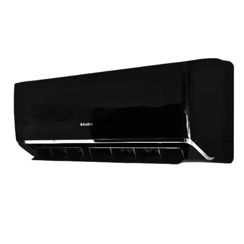 EcoStar 12DU01BC Black Duke Series 1 Ton DC Inverter AC Lift Side