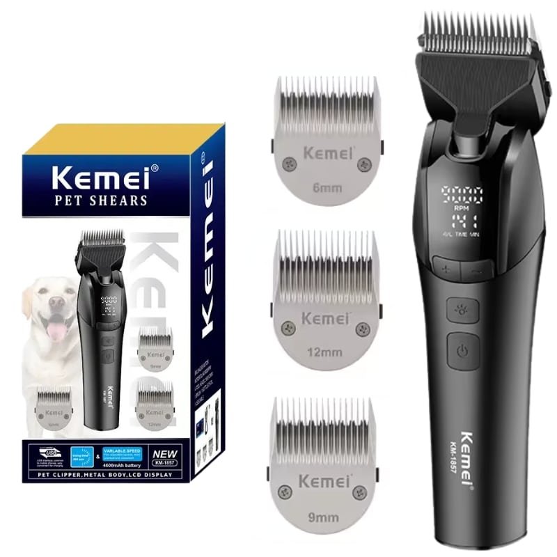 Kemei KM-1857 Dog Grooming Clipper