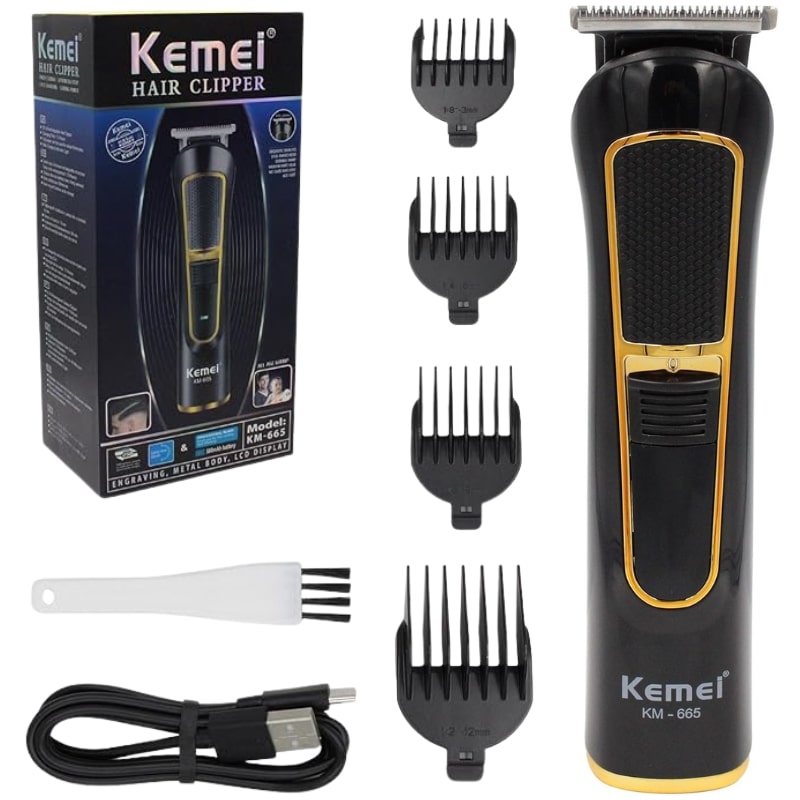 Kemei KM-665 Wireless Hair Clipper