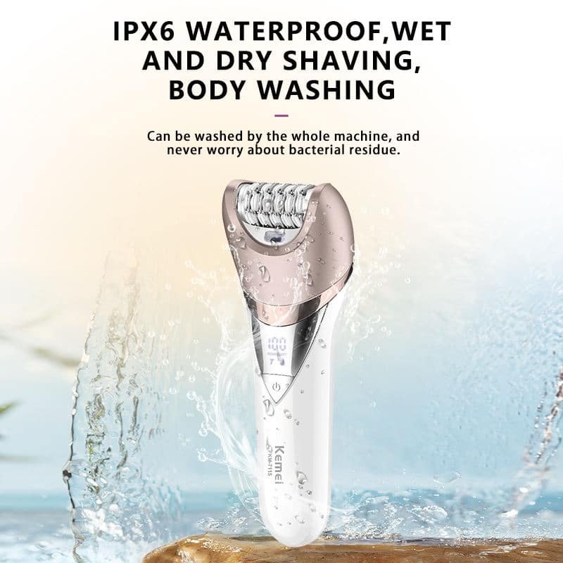 Kemei KM-7115 6-in-1 Genital Fluff Trimmer (3)