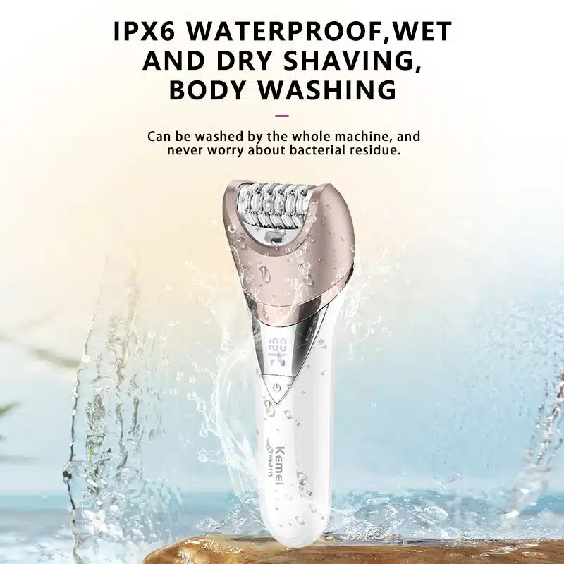 Kemei KM-7115 6-in-1 Genital Fluff Trimmer (3)