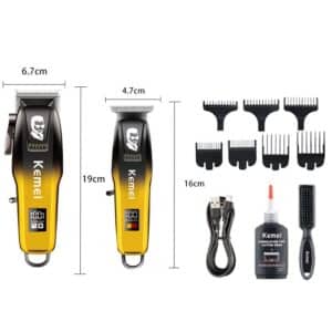 Kemei KM-8501 2-in-1 Grooming Kit (4)