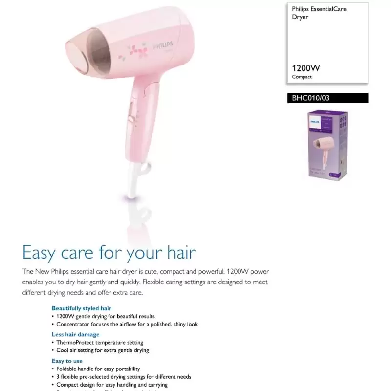 philips hair dryer bhc01000 2 shoppingjin.pk - Shopping Jin