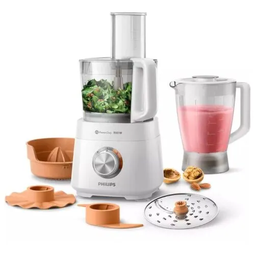 philips compact food processor 6 in 1 hr7510 00 4 shoppingjin.pk - Shopping Jin