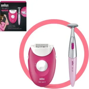 Braun Silk Epil 3 SE3420 2-in-1 Epilator