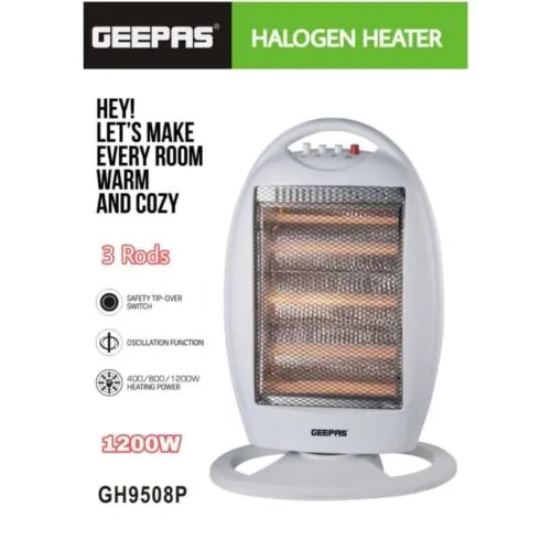 geepas halogen heater grh9508. shoppingjin.pk - Shopping Jin