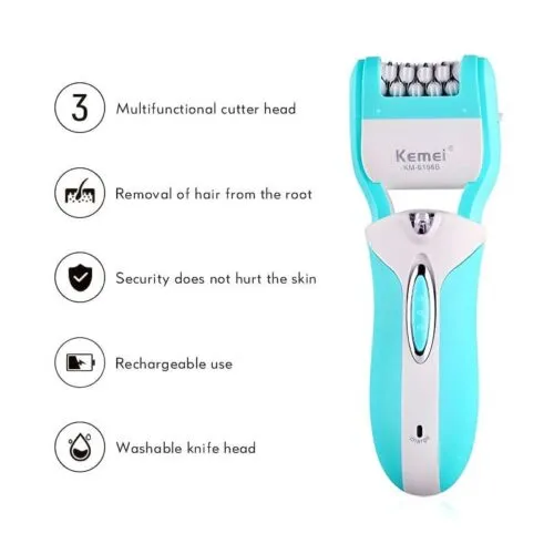 Kemei KM-6198 3 in 1 Shaver Epilator (11)