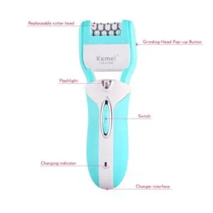 Kemei KM-6198 3 in 1 Shaver Epilator (5)