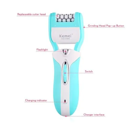 Kemei KM-6198 3 in 1 Shaver Epilator (5)