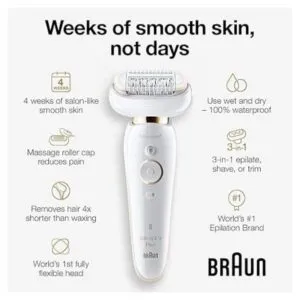 Braun Silk Epil 9 SES9020 Flex Epilator Function (2)