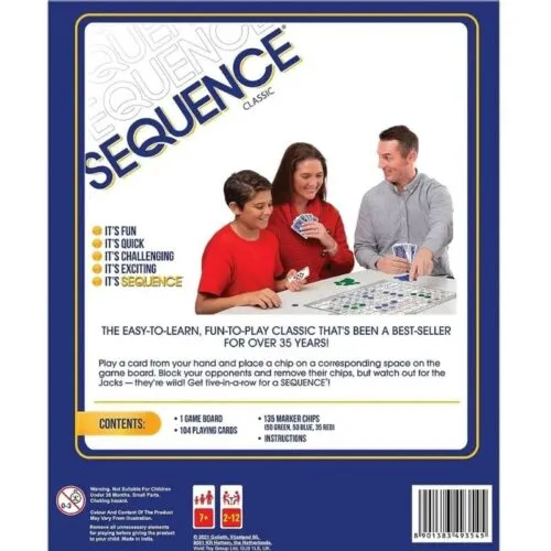 Sequence Strategy Board Game