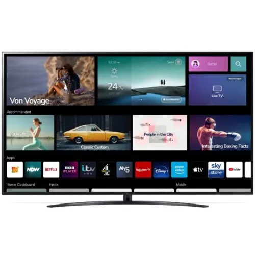 LG 4K Smart NanoCell TV Nano76 Series With ThinkQ AI