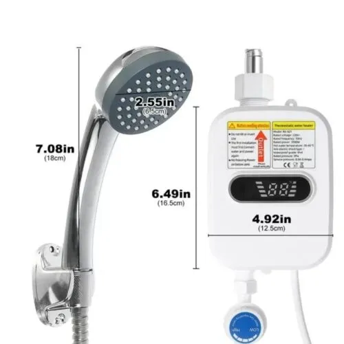 3500W Electric Tankless Water Heater