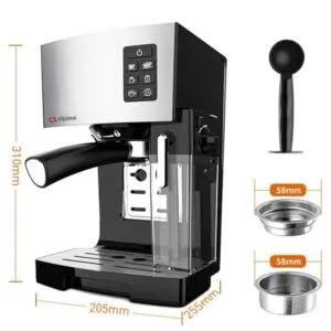 Alpina Automatic Espresso Maker with Italian Pump SF-2812 Dimensions