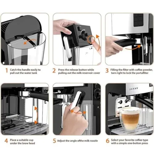 Alpina Automatic Espresso Maker with Italian Pump SF-2812 Parts