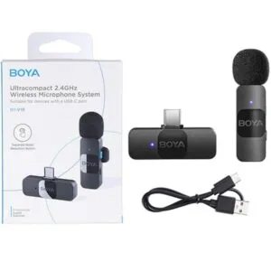 Boya BY-V10 Wireless Microphones System for Type C