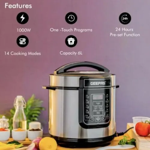 Geepas GPC5326 Digital Multi Cooker