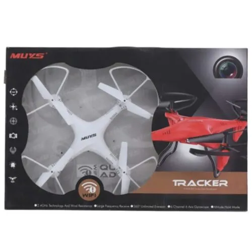 Muys Wifi Tracker 2.4 GHz 6-Channel Remote Control Quadcopter