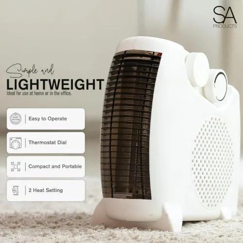 Saachi Fan Heater SGH9527 with 2 Heat Settings_1