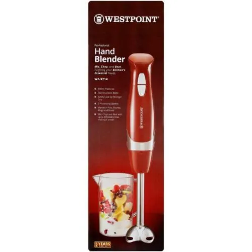 WestPoint WF-9714 600W Hand Blender