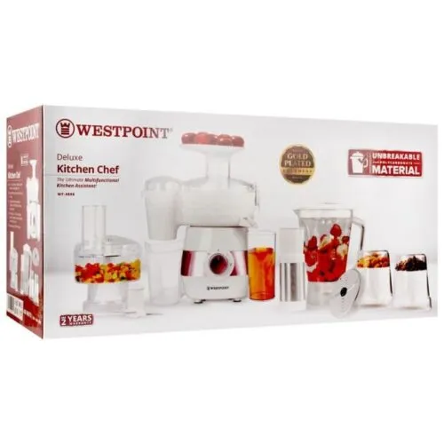 westpoint deluxe 5 in 1 kitchen chef food processor wf 4806 4 shoppingjin.pk - Shopping Jin