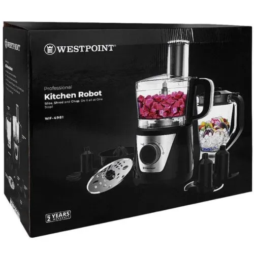 westpoint deluxe 5 in 1 professional kitchen robot wf 4981 2 shoppingjin.pk - Shopping Jin