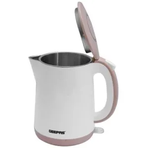 Geepas GK6142 1.7L Stainless Steel Electric Kettle open