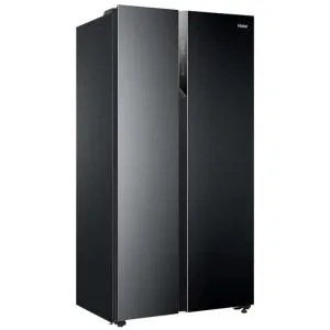 Haier 19 Cu Ft HRF-622IBS Side By Side Twin Inverter Refrigerator side