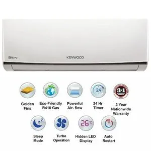 Kenwood KEN-1250S eNova 1 Ton Non-Inverter AC Cool Only infographics