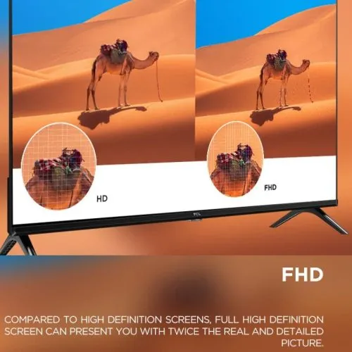 TCL 40L5A 40" Inch Smart Android LED TV infographics