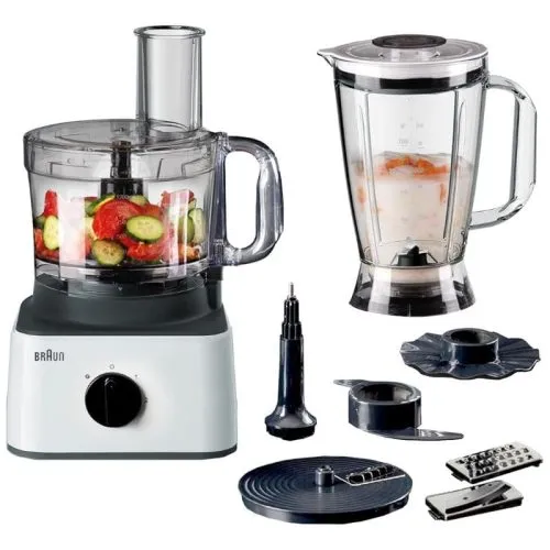 braun fp0132wh 8 in 1 food processor all shoppingjin.pk - Shopping Jin