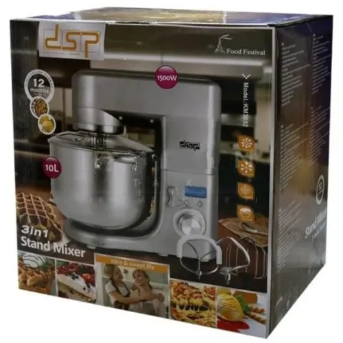 DSP KM-3032 10 Liter Stand Mixer box