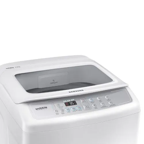 Samsung WA90H4200SW 9kg Automatic Washing Machine open