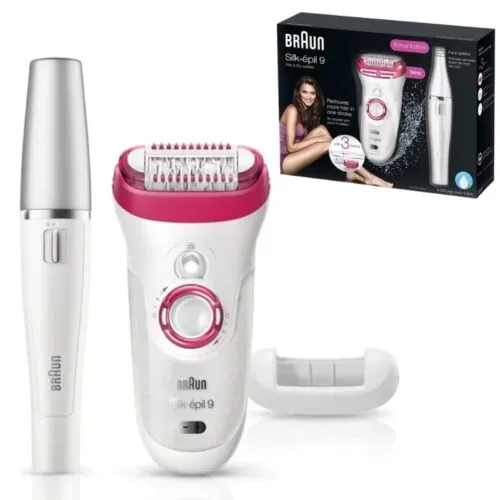 Braun Silk Epil 9 SE-9538 3-in-1 Boday Facial Epilator (5)