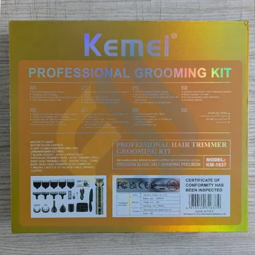 Kemei KM-1637 21-in-1 Grooming Kit (2)